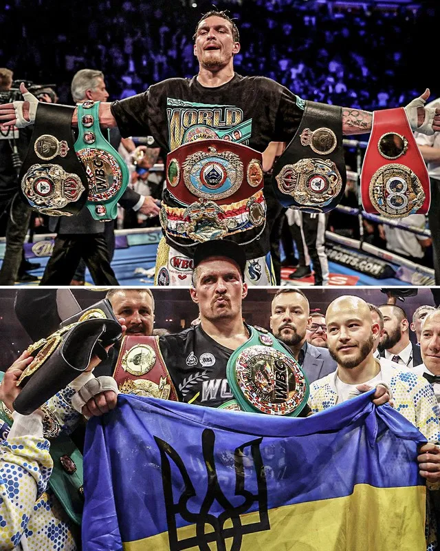 Usyk đi vào lịch sử quyền anh thế giới