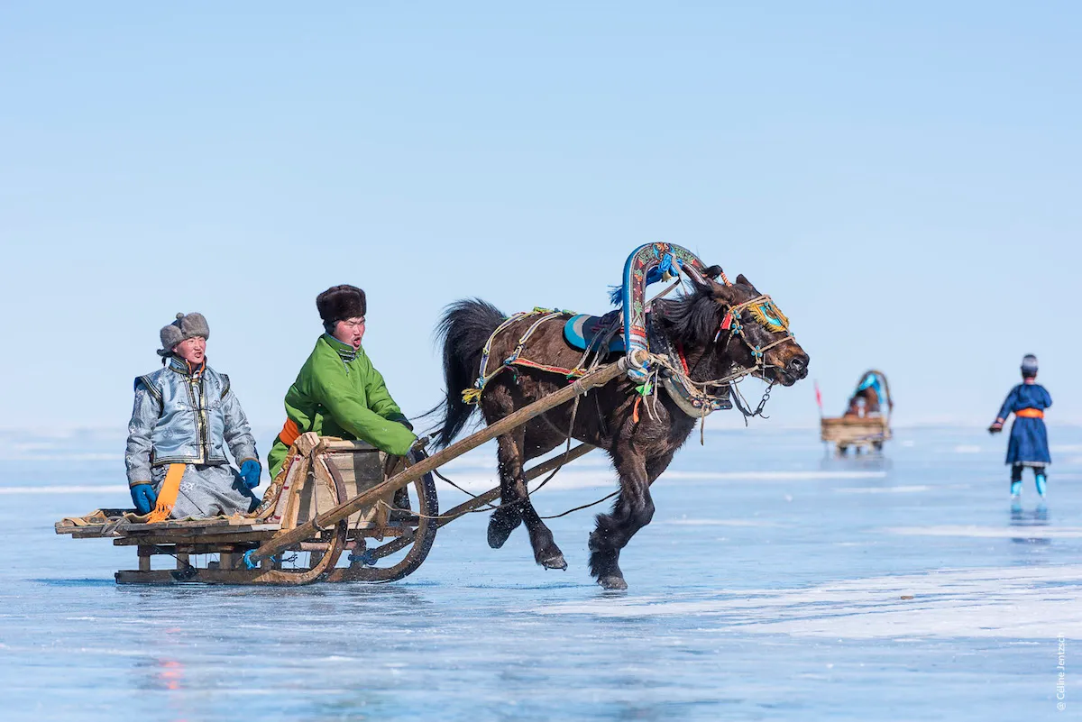 Ice Festival in Mongolia Photographed by Celine Jentzsch