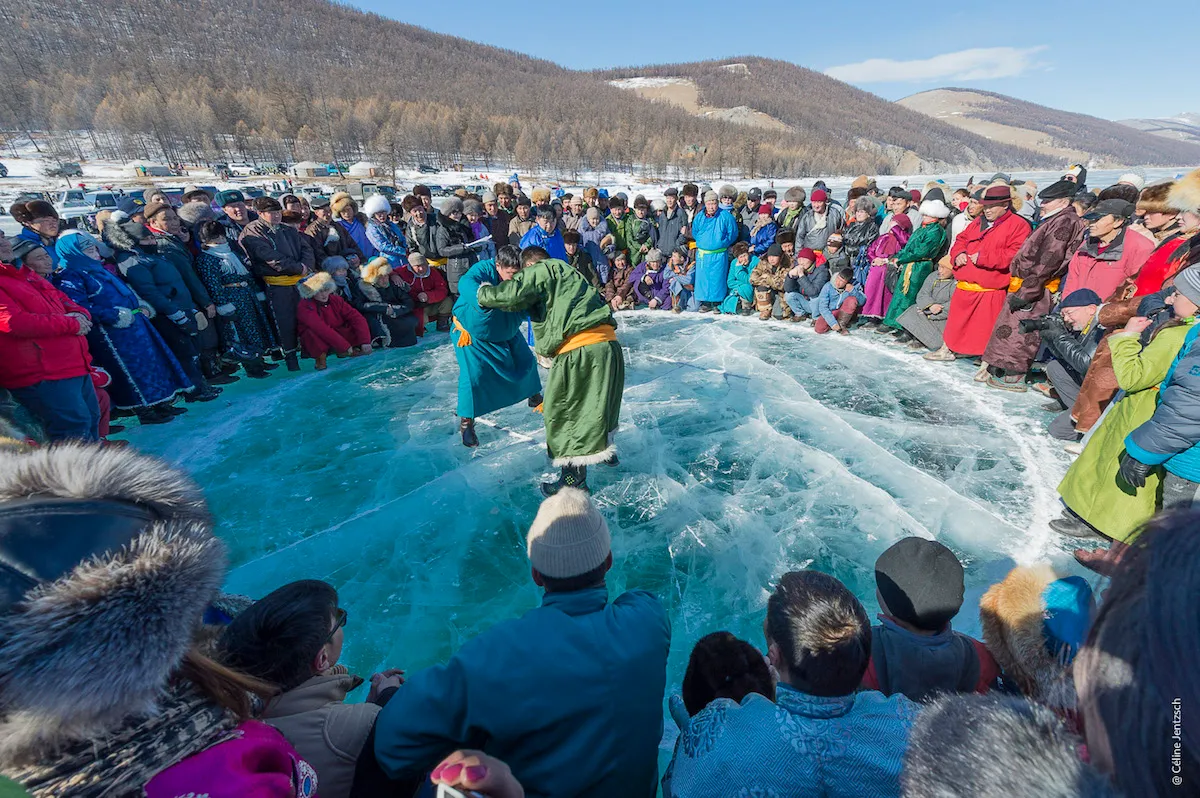 Ice Festival in Mongolia Photographed by Celine Jentzsch