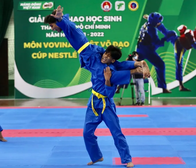 Đưa Vovinam vào chương trình thi đấu chính thức của thể thao học đường Đông Nam Á - Ảnh 1.