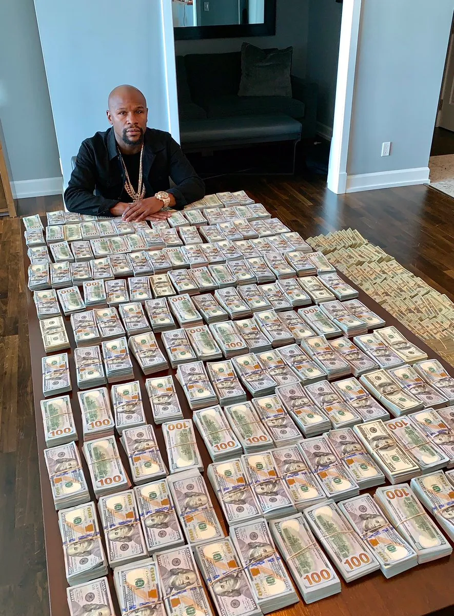 Káº¿t quáº£ hÃ¬nh áº£nh cho Mayweather Money