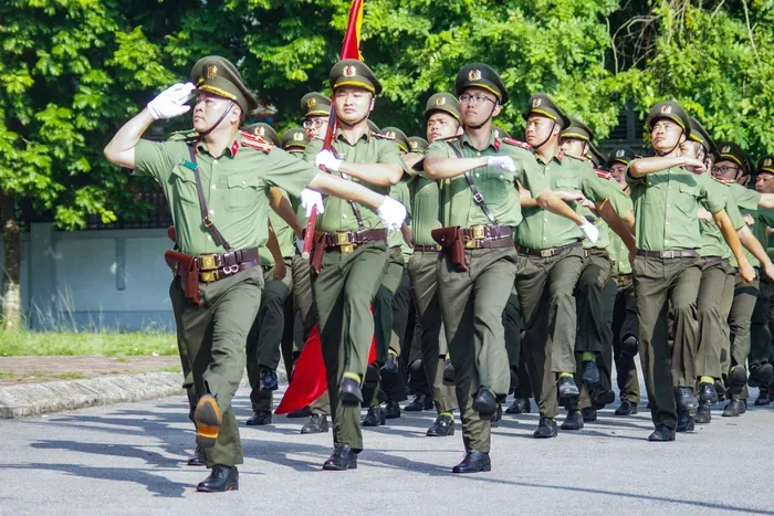 Các đội tuyển đều nghiêm túc trong việc triệu tập cán bộ, chiến sỹ, chỉ huy đơn vị đúng thành phần quy định