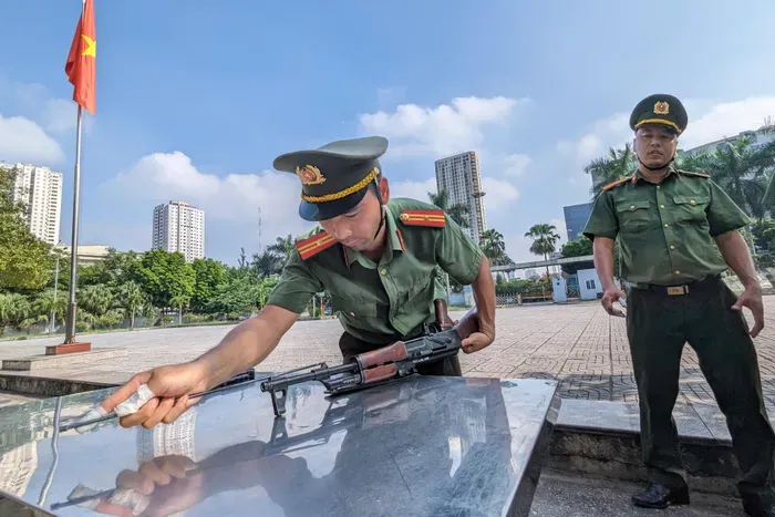 Năm nay, các đội tuyển tham gia hội thi cũng sẽ tranh tài với nội dung tháo lắp súng AK