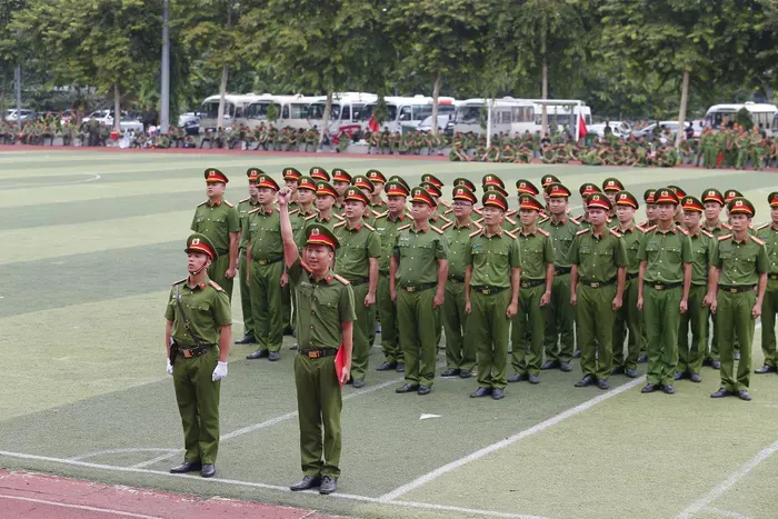 Tinh thần quyết tâm cao, đoàn kết, kỷ luật với trình độ vững vàng trong từng phần thi, đem đến Hội thi những màn trình diễn hay, đẹp mắt, để lại nhiều ấn tượng cho người xem