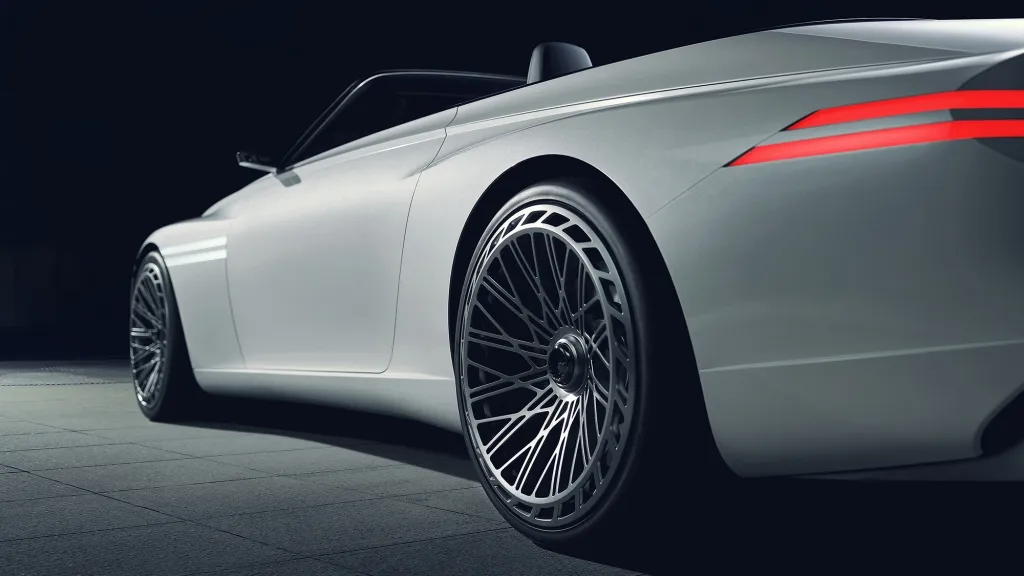 Thiết kê vô cùng bắt mắt của mẫu xe cuối cùng trong bộ ba X concept của Genesis