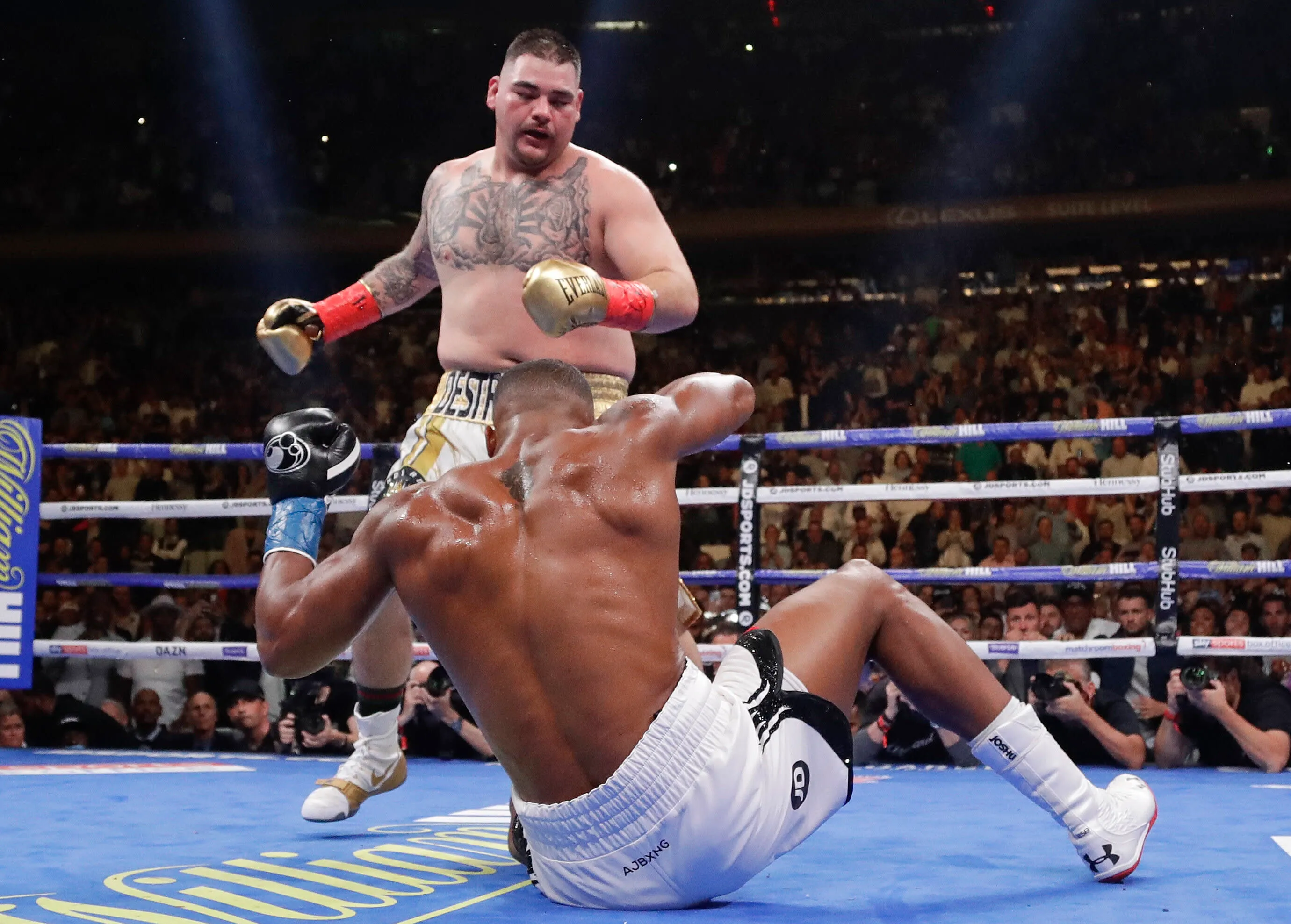 Káº¿t quáº£ hÃ¬nh áº£nh cho andy ruiz vs anthony joshua