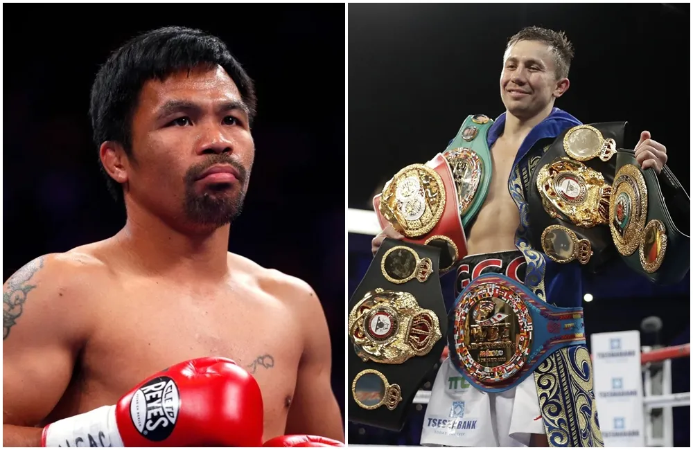 Manny Pacquiao và Gennady Golovkin.