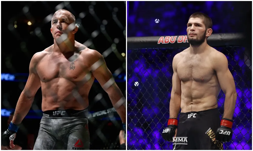 Georges St-Pierre gọi Khabib Nurmagomedov là 'võ sĩ xuất sắc nhất hành tinh'