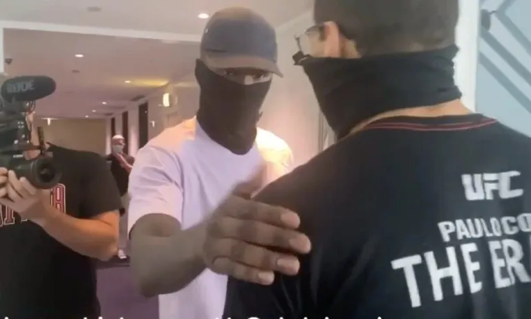 Paulo Costa và Israel Adesanya có cuộc gặp mặt 'thân thiện' trước thềm cuộc chiến tranh đai.