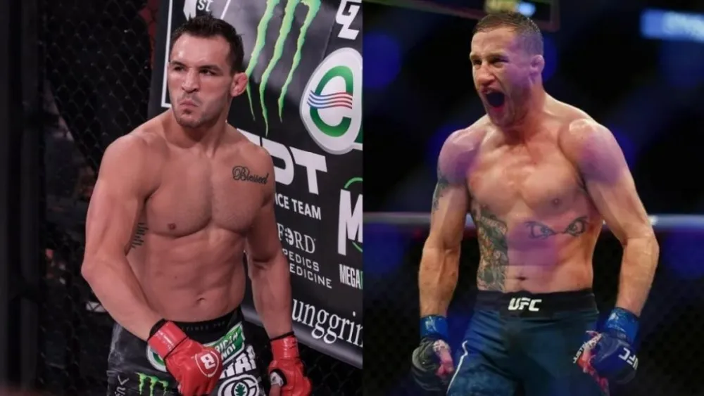 Michael Chandler có cơ hội tranh đai sau 1 trận ở UFC, Justin Gaethje lên tiếng