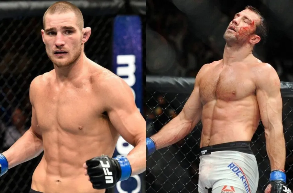 Phản ứng của Sean Strickland khi Luke Rockhold rút lui