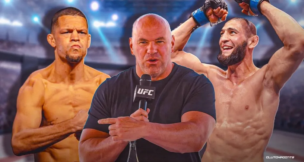 Nate Diaz từ chối Khamzat Chimaev, Dana White lên tiếng