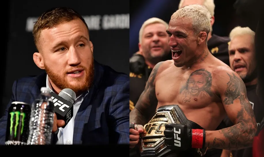 Justin Gaethje cảnh báo Charles Oliveira trước đại chiến tại UFC 274