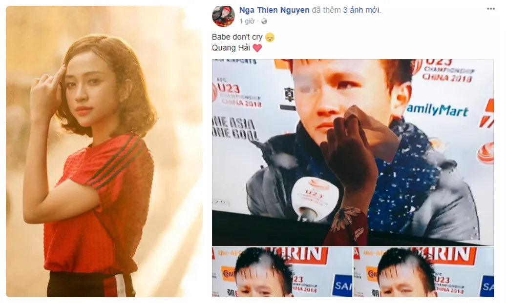 Các mỹ nhân Việt thay nhau an ủi U23 Việt Nam - Bóng Đá