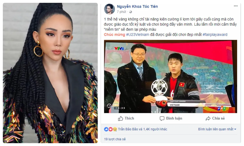 Các mỹ nhân Việt thay nhau an ủi U23 Việt Nam - Bóng Đá