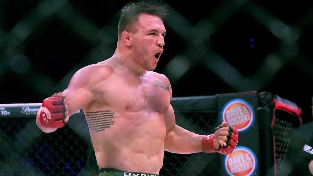 Michael Chandler là phương án dự phòng ở trận thống nhất đai hạng nhẹ UFC cuối tuần qua.