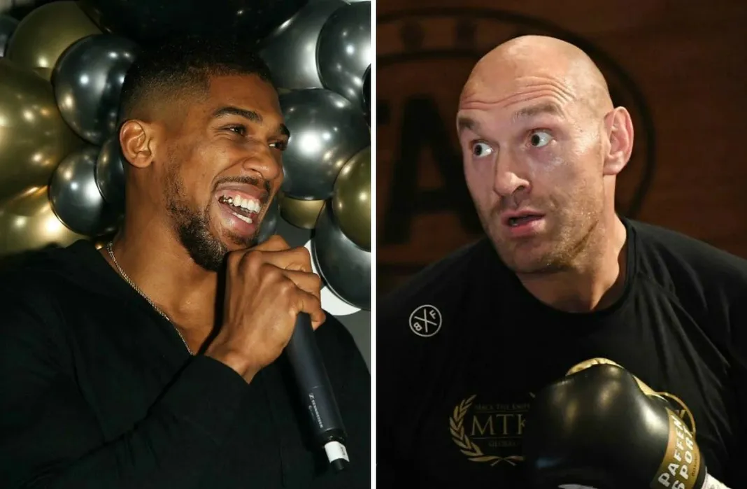 Anthony Joshua mượn McGregor đề cà khịa Tyson Fury.