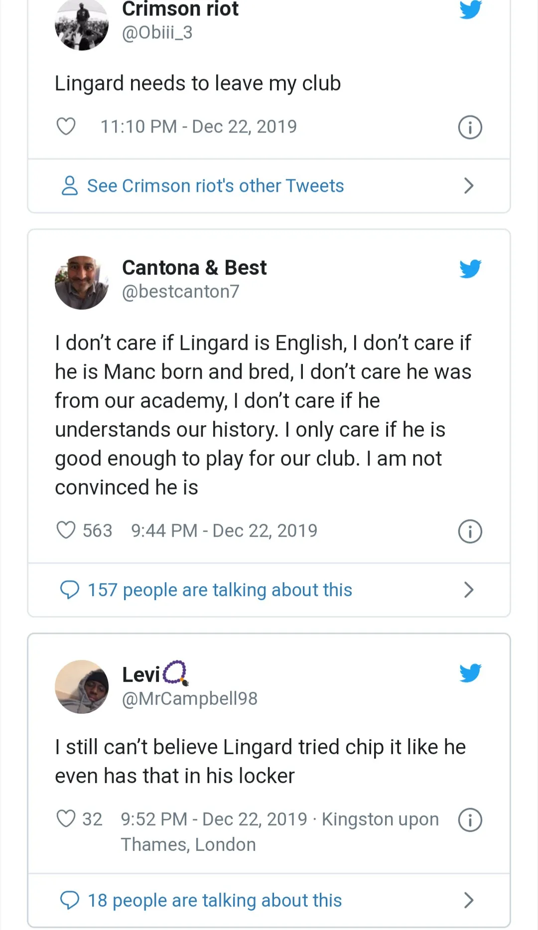 man utd fans react to lingard - Bóng Đá