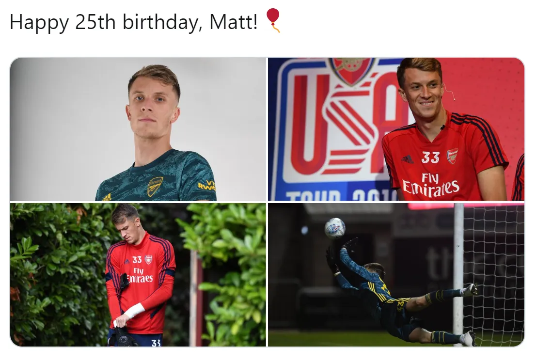 ARSENAL FANS IN SHOCK AFTER MATT MACEY TURNS 25 - Bóng Đá