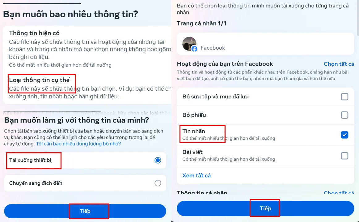 cach khoi phuc tin nhan da xoa tren messenger