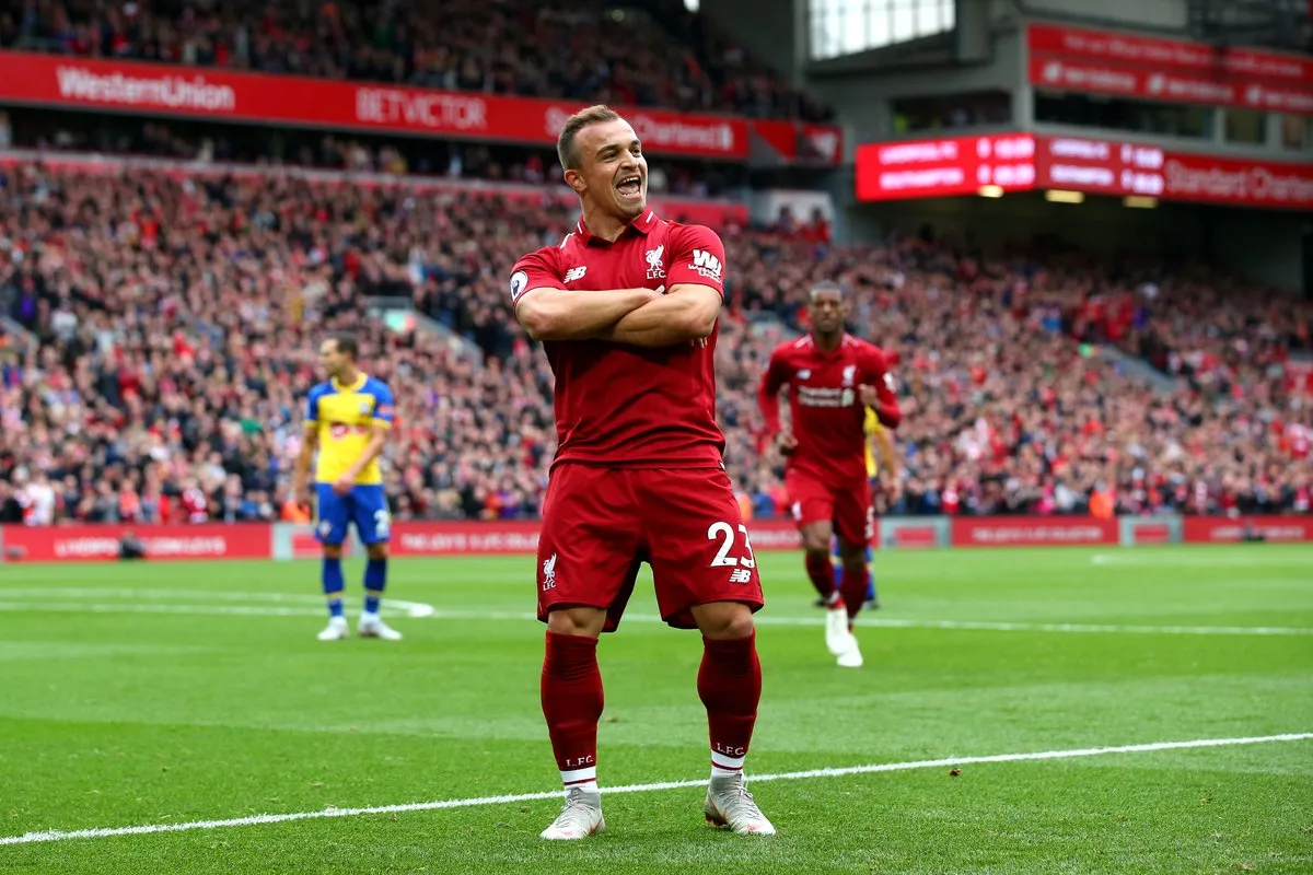 Vui chưa lâu, Shaqiri đã khiến CĐV Liverpool lo sốt vó - Bóng Đá