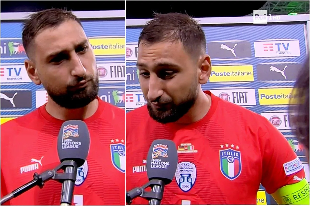 Donnarumma nổi đóa với nữ phóng viên - Bóng Đá