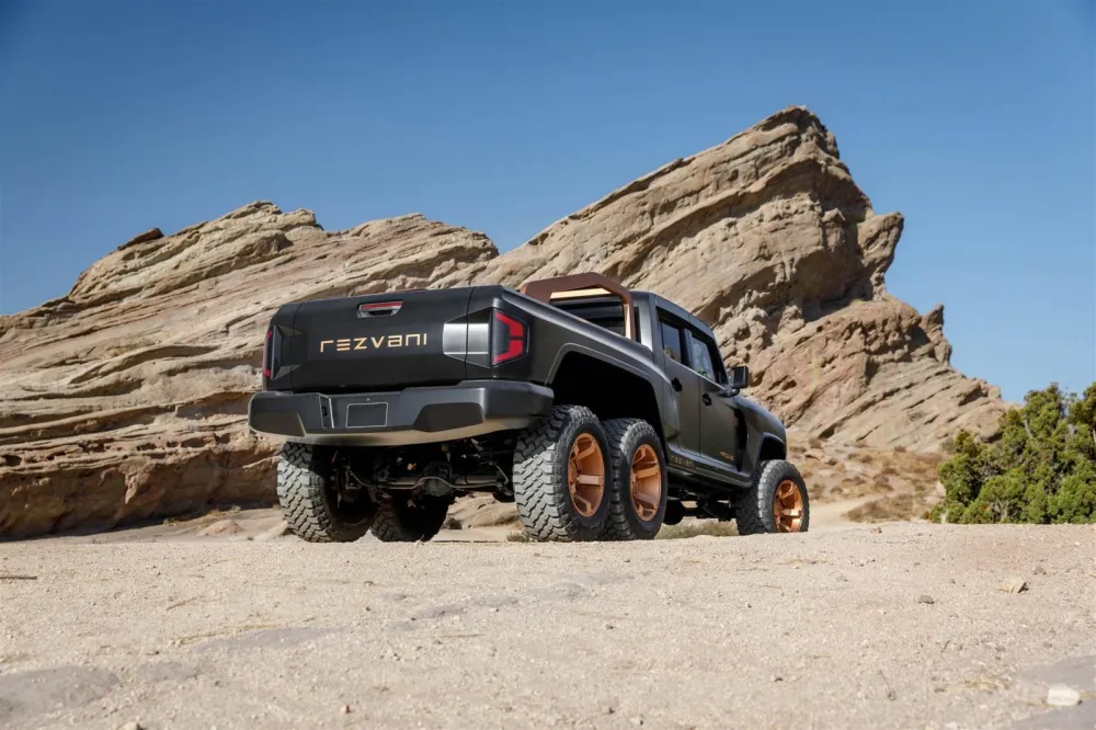 Rezvani Hercules 6×6 dành cho thị trường Mỹ