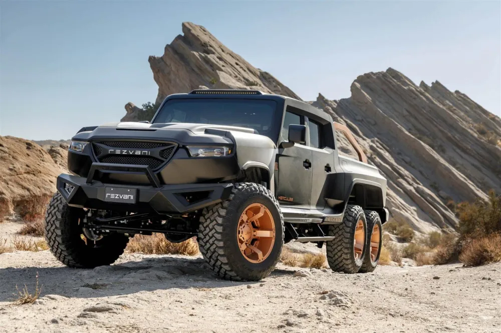 Rezvani Hercules 6×6 trình làng