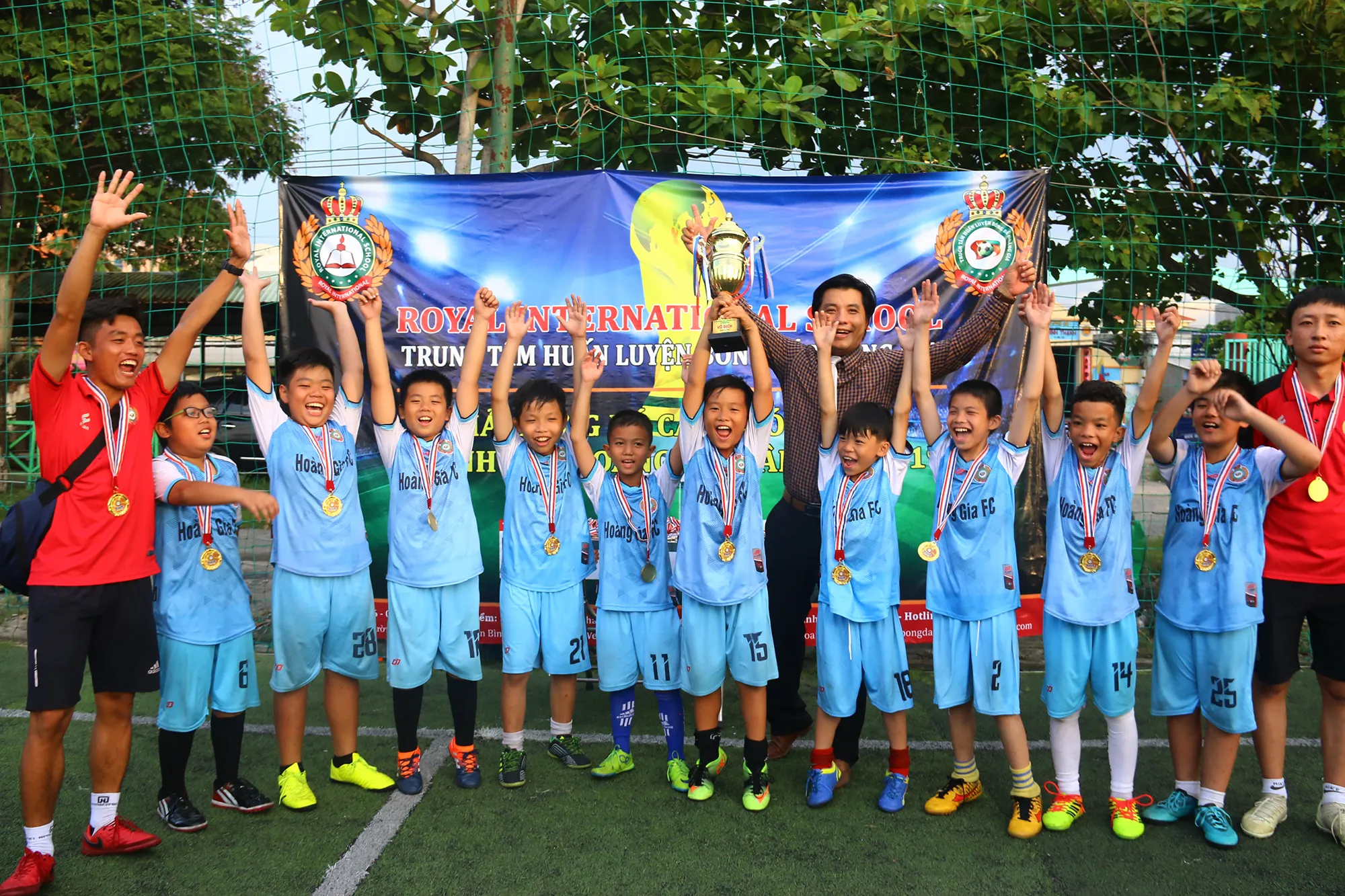 U14 Bình Dương vô địch các nhóm tuổi tranh Cup Hoàng Gia 2019 - Bóng Đá