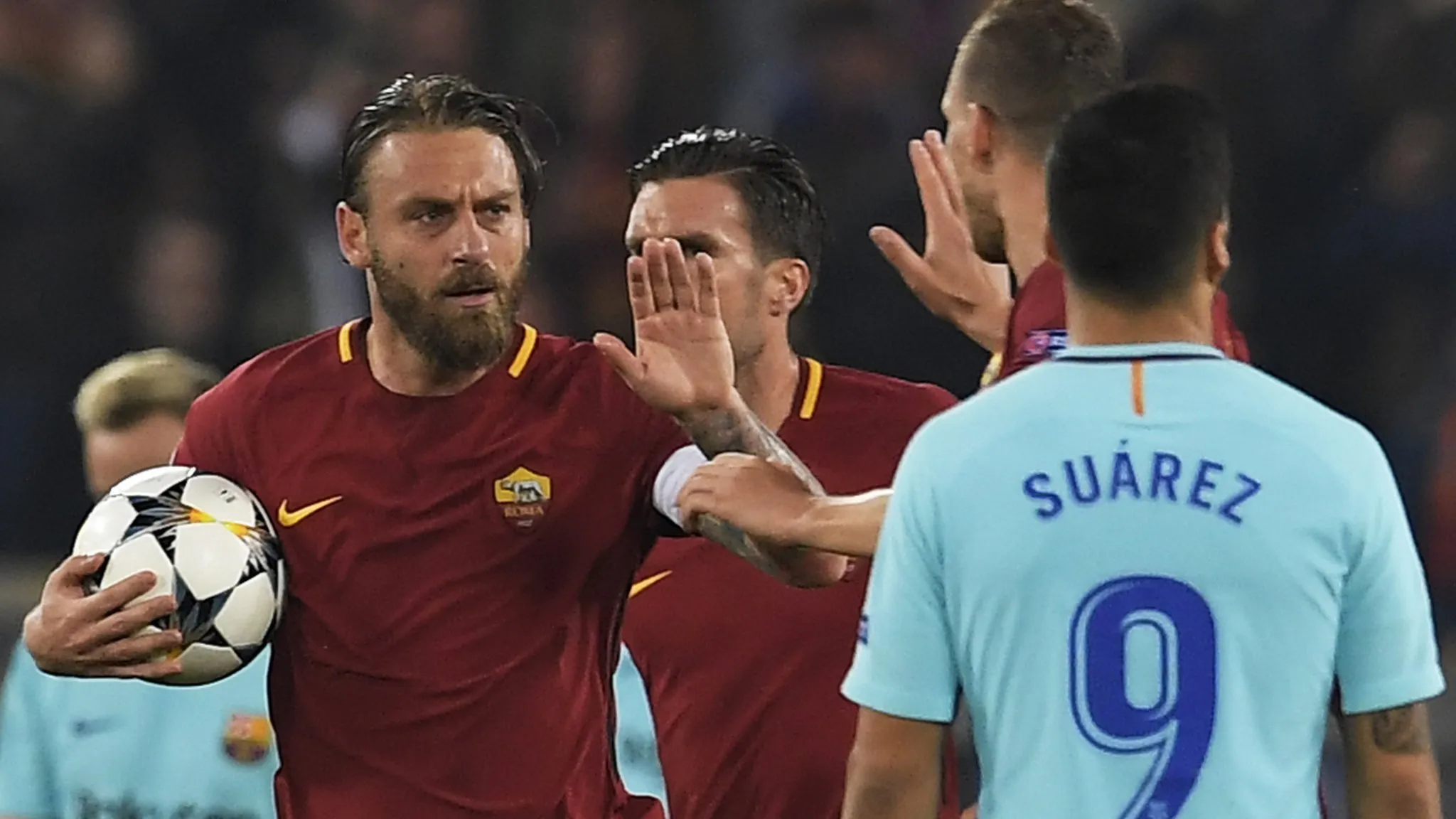 Thắng Barca, De Rossi mơ đến cúp bạc Champions League - Bóng Đá