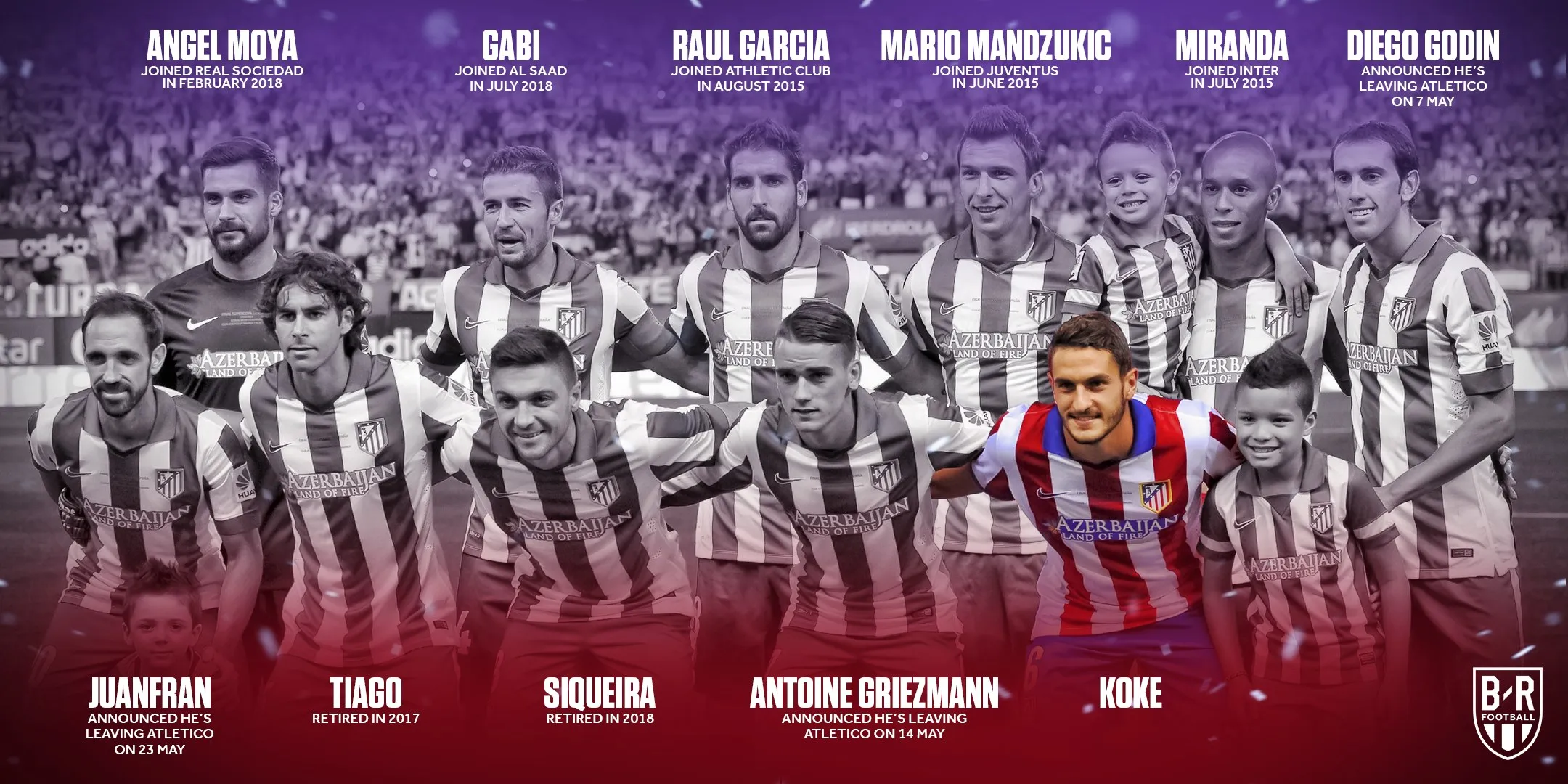 Juanfran rời đi, Atletico chỉ còn 1 cái tên ở chung kết Champions League 2014 - Bóng Đá