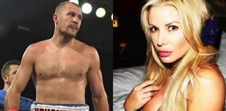 Jamie Frontz (phải) tố cáo Sergey Kovalev quỵt tiền bồi thường.