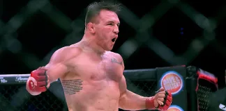 Michael Chandler là phương án dự phòng ở trận thống nhất đai hạng nhẹ UFC cuối tuần qua.