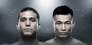 Brian Ortega đấu Chan Sung-jung tại UFC Fight Night 180.