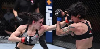 Mackenzie Dern có chiến thắng ấn tượng trước Virna Jandiroba tại UFC 256.