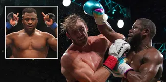 Francis Ngannou tự vấn sau khi Logan Paul kiếm được 20 triệu USD từ trận đấu với Mayweather