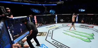 Conor McGregor phải chống nặng sau khi bị Dustin Poirier knockout