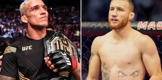 Justin Gaethje tranh đai hạng nhẹ với Charles Oliveira tại UFC 274