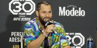 Jorge Masvidal trong ngày truyền thông UFC 287.