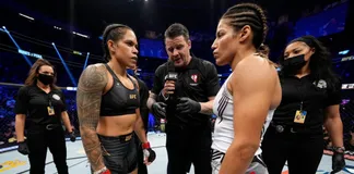 Amanda Nunes cảm thấy thoải mái hơn khi không phải liên tiếp đối đầu với Julianna Pena.