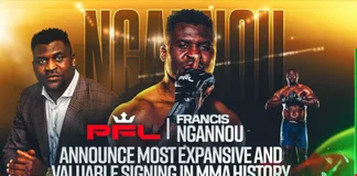 Francis Ngannou đã gia nhập PFL.