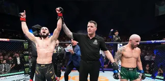 Alexander Volkanovski thất bại trong nỗ lực lật đổ Islam Makhachev tại UFC 284.