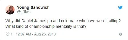 Manchester United fans slam Daniel James’ celebration - Bóng Đá