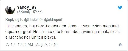 Manchester United fans slam Daniel James’ celebration - Bóng Đá