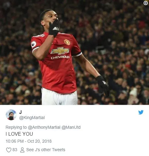 Sau cú đúp, Anthony Martial hé lộ tương lai - Bóng Đá