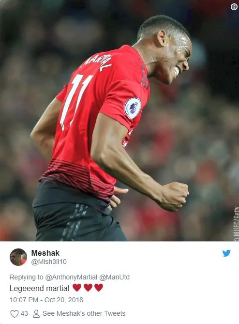 Sau cú đúp, Anthony Martial hé lộ tương lai - Bóng Đá