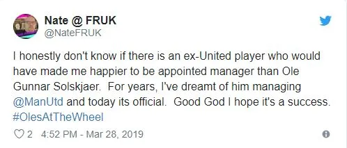 ‘He deserves it’ – Man United fans universally welcome Solskjaer’s appointment as the club’s new permanent boss - Bóng Đá