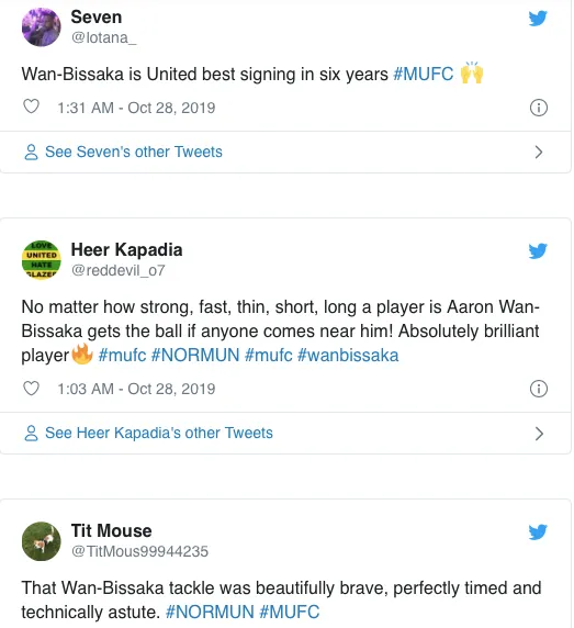 Manchester United fans rave about Aaron Wan-Bissaka's performance - Bóng Đá