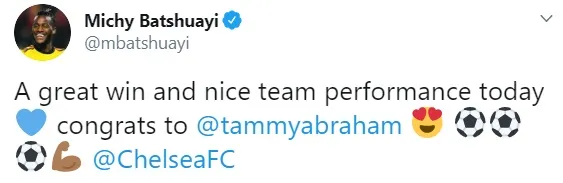 Batshuayi sends message to Abraham after he surely ends his Blues career - Bóng Đá