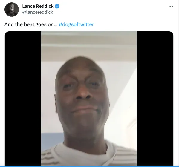 Lance Reddick - Twitter